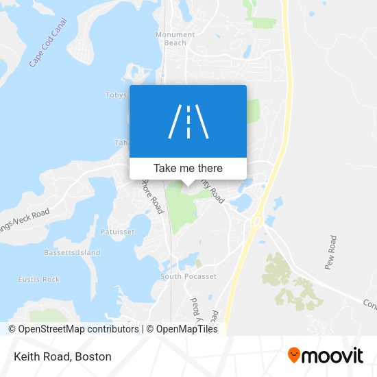 Mapa de Keith Road