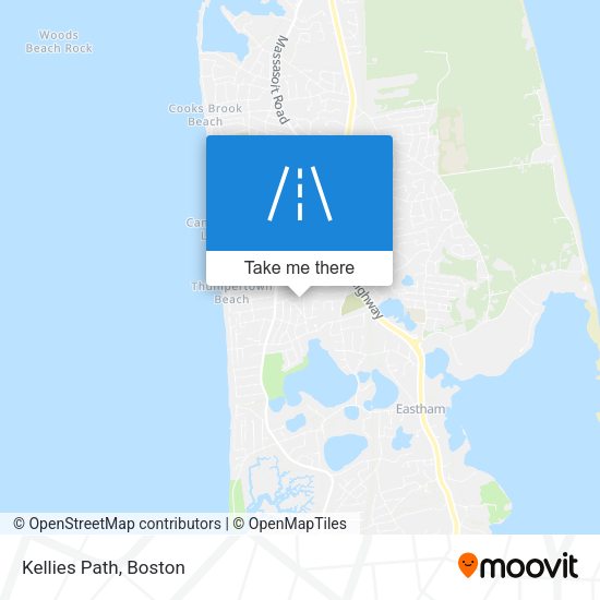 Mapa de Kellies Path