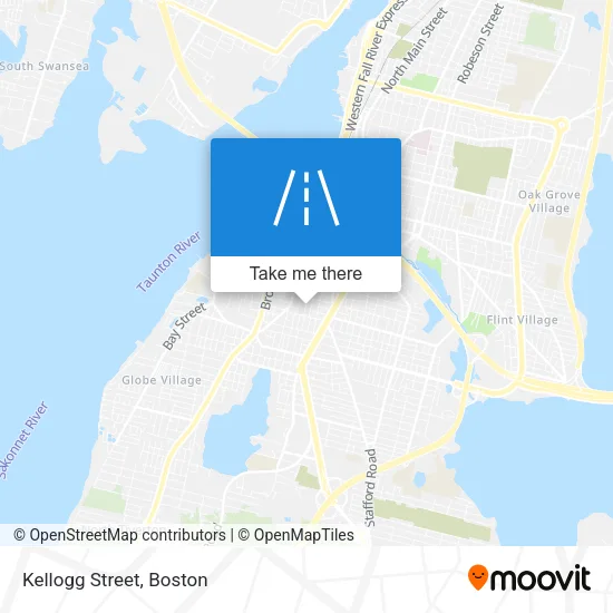 Kellogg Street map