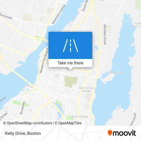Kelly Drive map