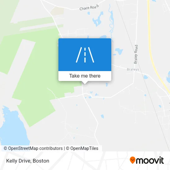 Kelly Drive map