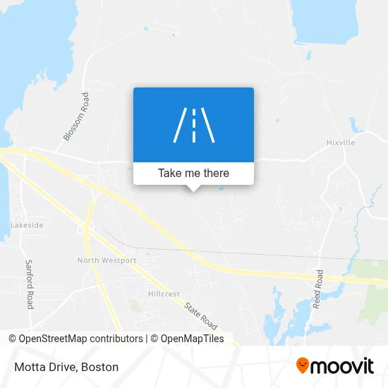 Motta Drive map