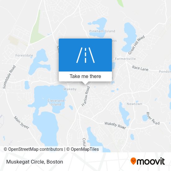Mapa de Muskegat Circle