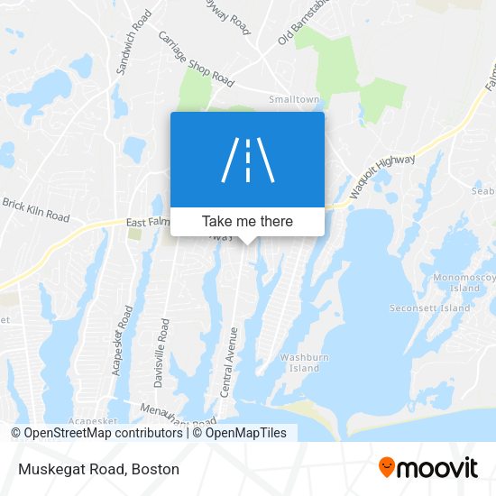 Mapa de Muskegat Road