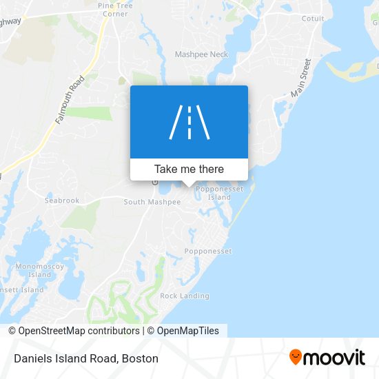 Mapa de Daniels Island Road