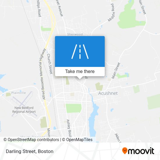 Mapa de Darling Street