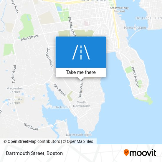 Dartmouth Street map