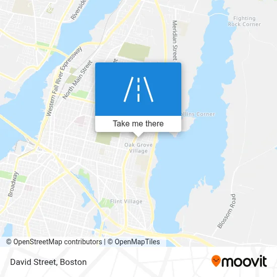 David Street map
