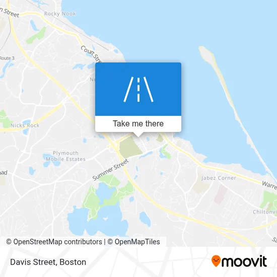 Davis Street map