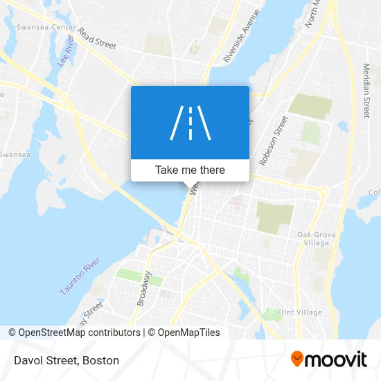 Davol Street map