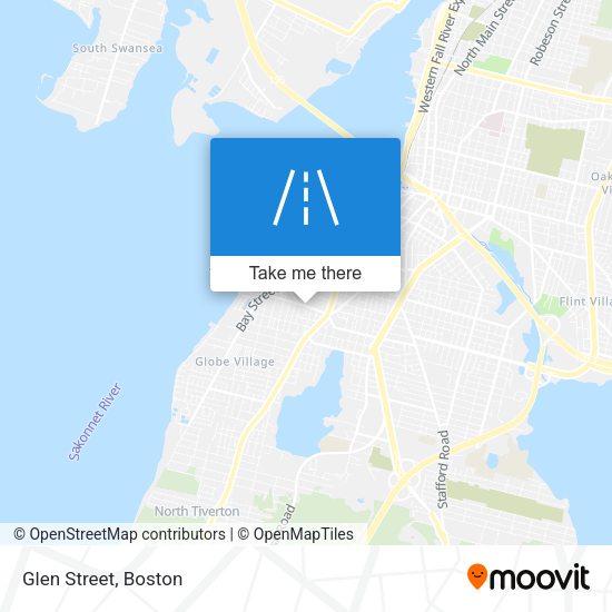 Mapa de Glen Street