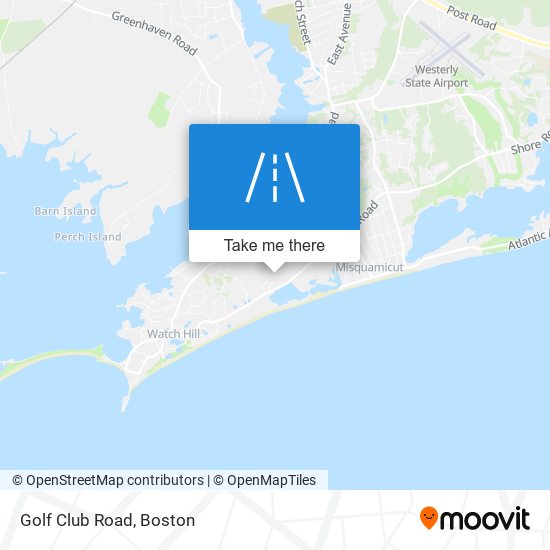 Golf Club Road map