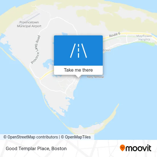 Good Templar Place map