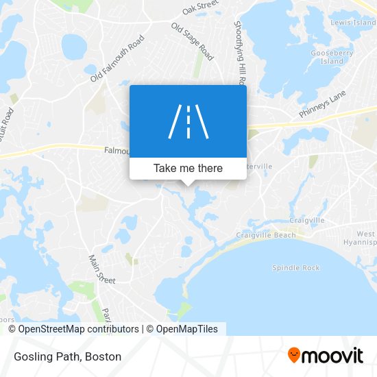 Mapa de Gosling Path