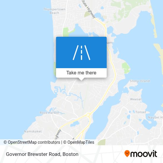 Mapa de Governor Brewster Road