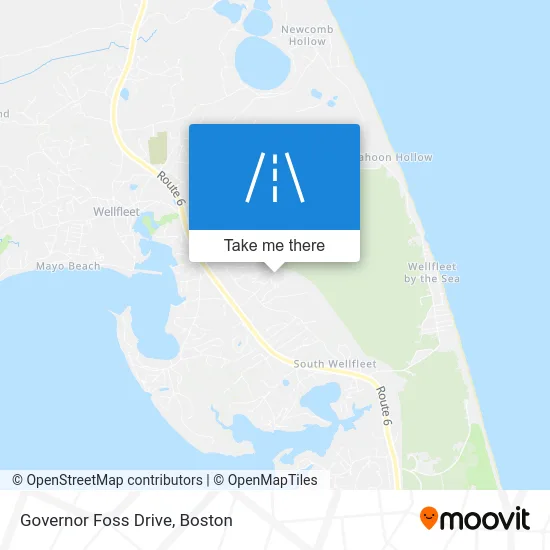 Governor Foss Drive map