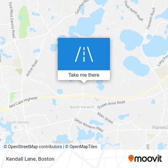 Kendall Lane map