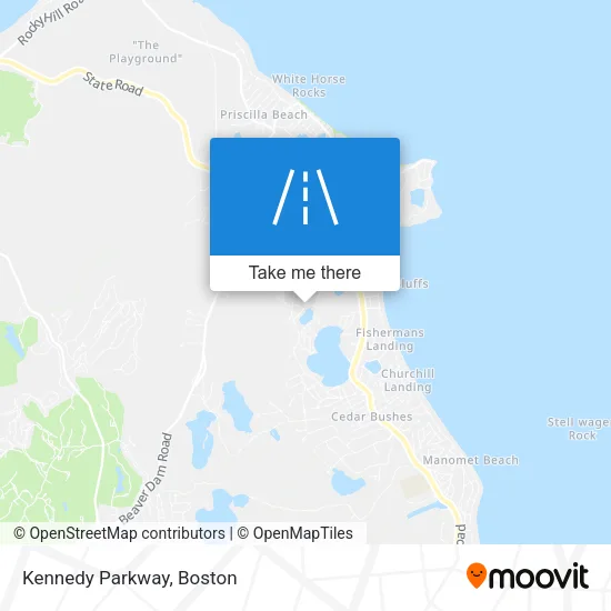 Kennedy Parkway map