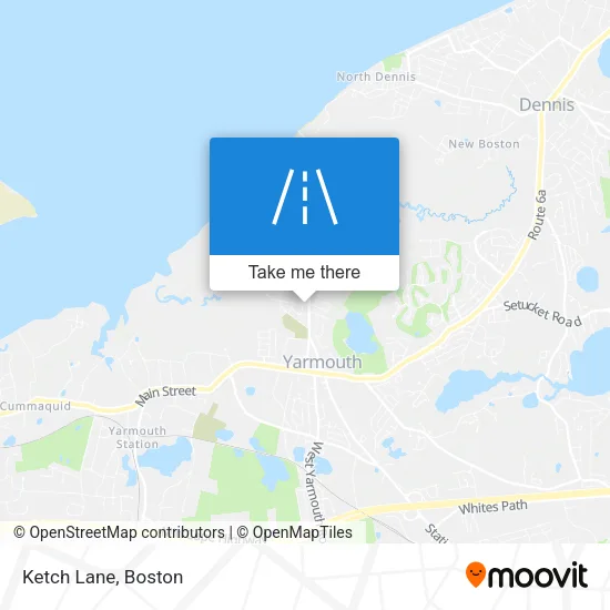 Ketch Lane map