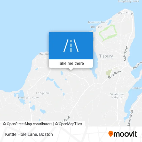 Kettle Hole Lane map