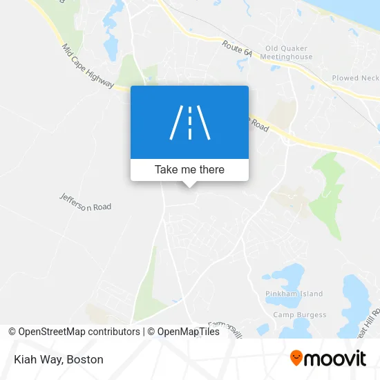 Kiah Way map