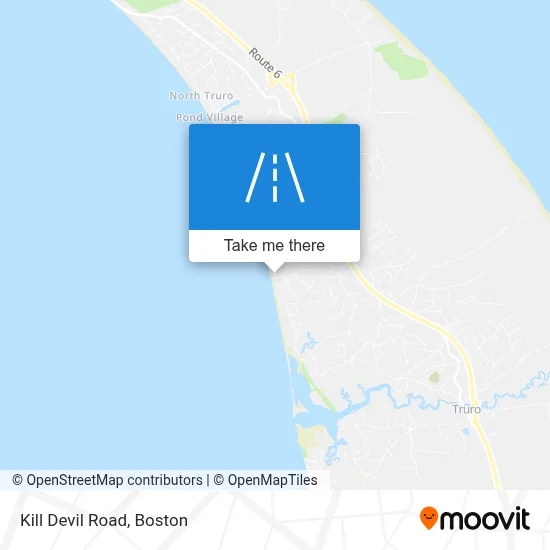 Kill Devil Road map