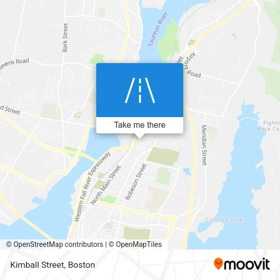 Kimball Street map