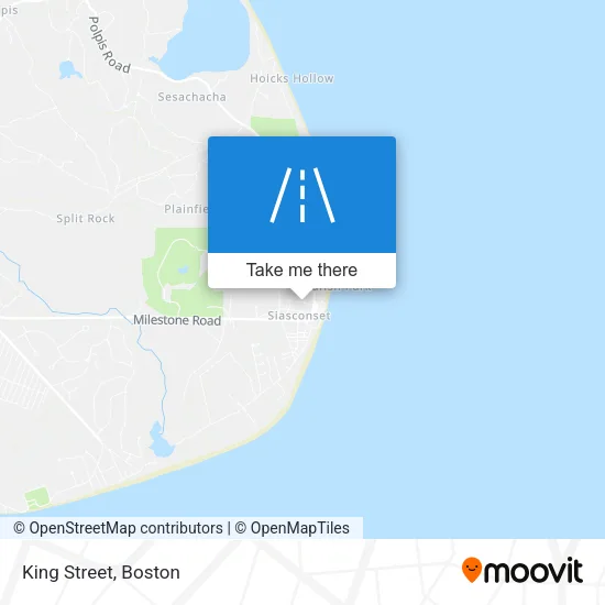 King Street map