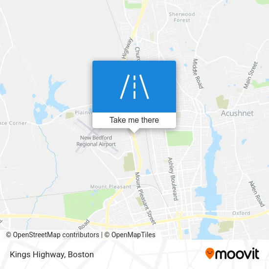 Kings Highway map