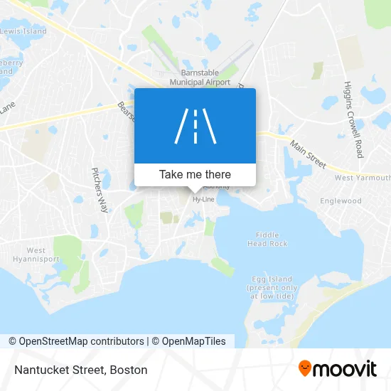 Nantucket Street map