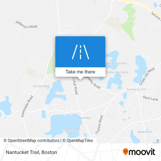 Nantucket Trail map
