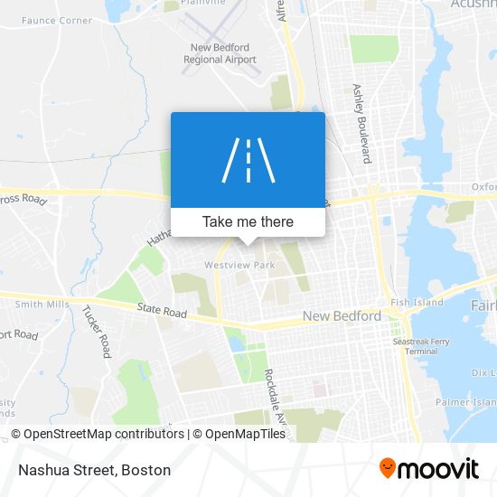 Mapa de Nashua Street