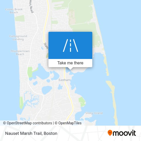 Mapa de Nauset Marsh Trail