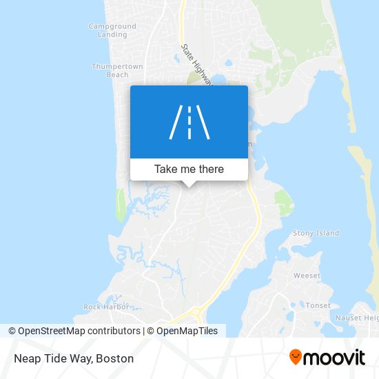 Neap Tide Way map