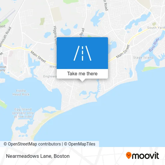 Nearmeadows Lane map