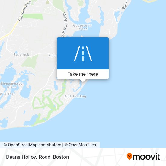 Mapa de Deans Hollow Road