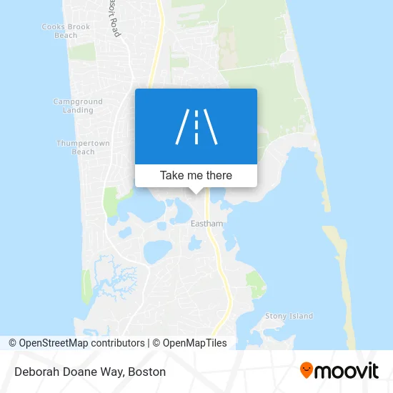 Deborah Doane Way map