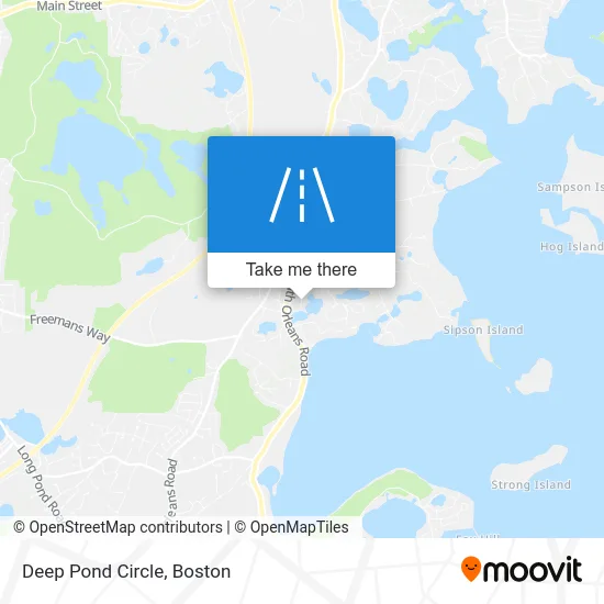 Deep Pond Circle map