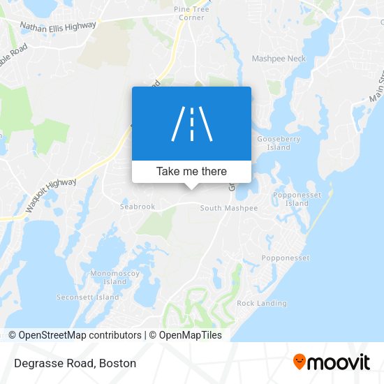 Mapa de Degrasse Road