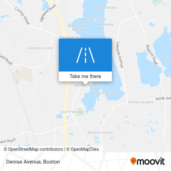 Mapa de Denise Avenue