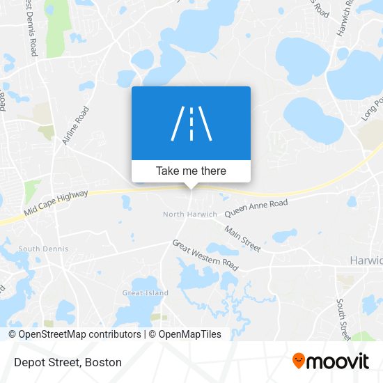 Mapa de Depot Street