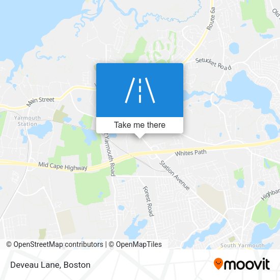 Mapa de Deveau Lane