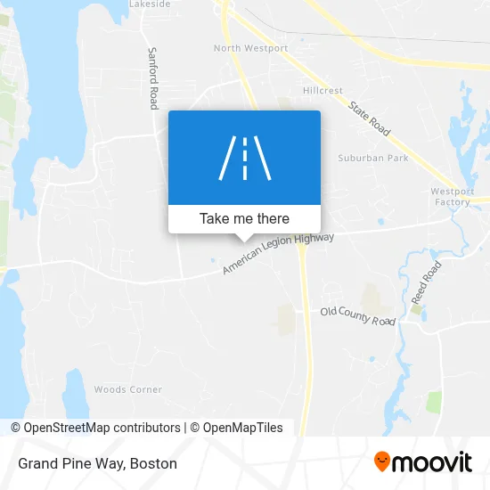 Grand Pine Way map