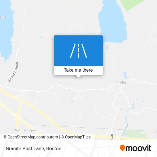 Granite Post Lane map