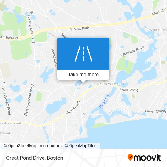 Great Pond Drive map