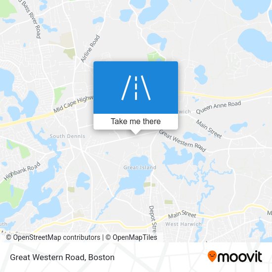 Mapa de Great Western Road