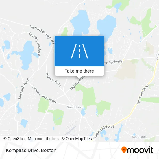 Kompass Drive map