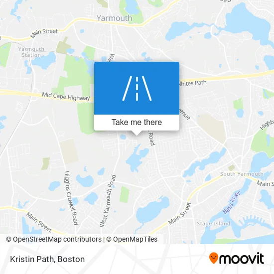 Kristin Path map