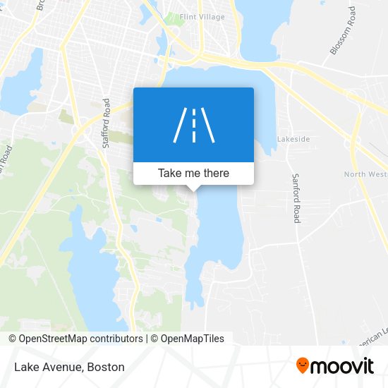 Mapa de Lake Avenue