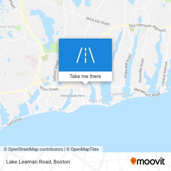 Lake Leaman Road map